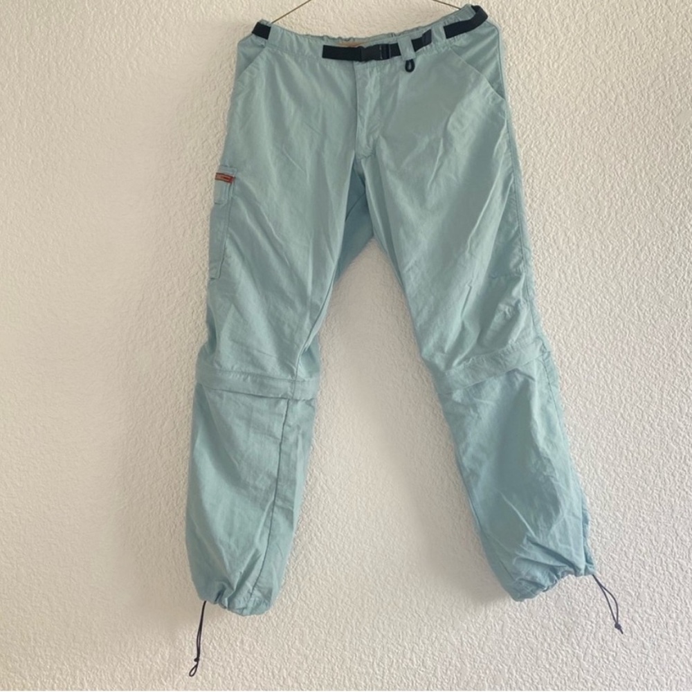 REI Light Blue Convertible Cargo Pants